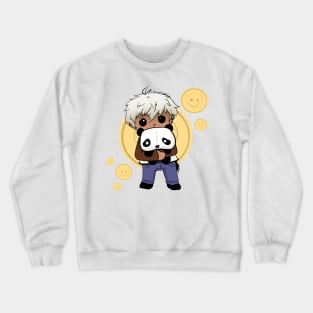 panda-mammon-ium Crewneck Sweatshirt